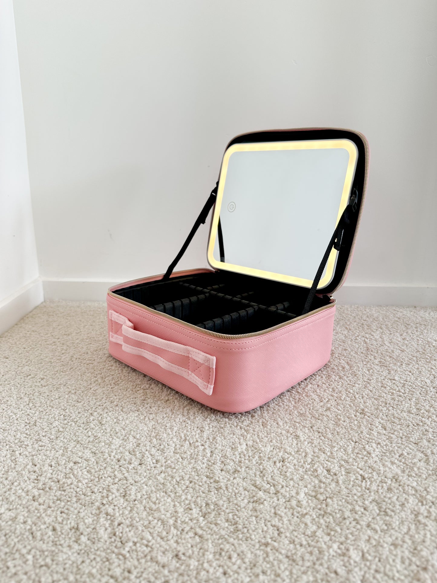 LED Mirror Make-up Bag
